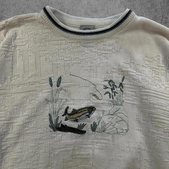 Vintage Fishing Texturized Knit - Picture 2 of 6